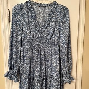 Blue maternity Dress